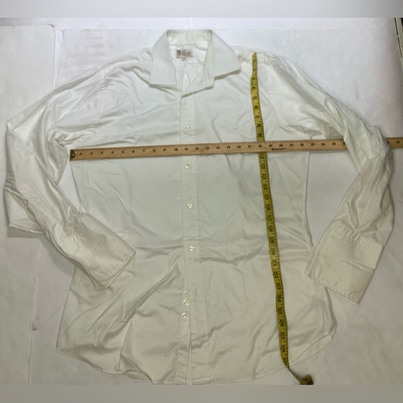 Curt’s formal white dress shirt. 100% cotton, 16.5 neck. Good condition - Picture 4 of 13